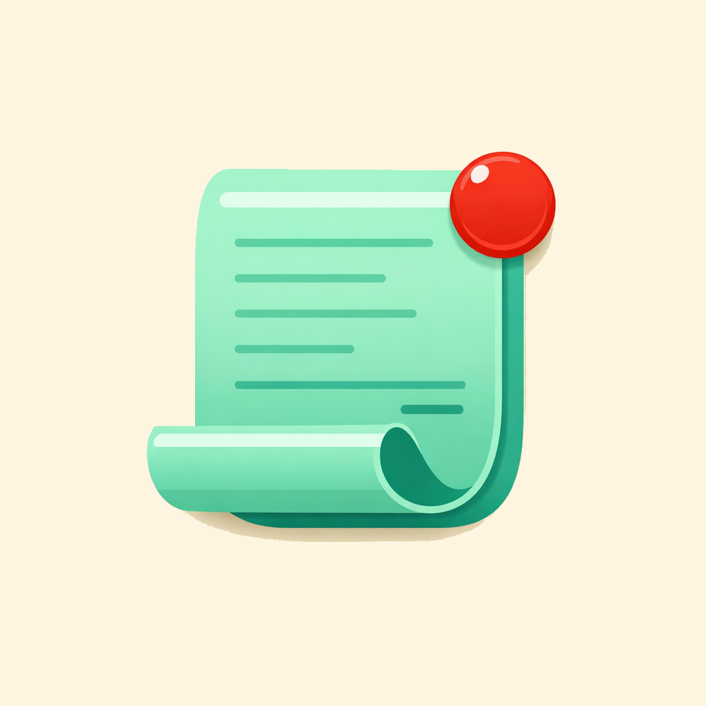 Keep the Receipt app icon